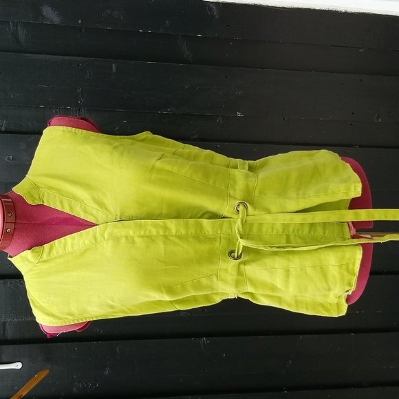 Carole Little Sleeveless Linen Blouse - Picture 16 of 16